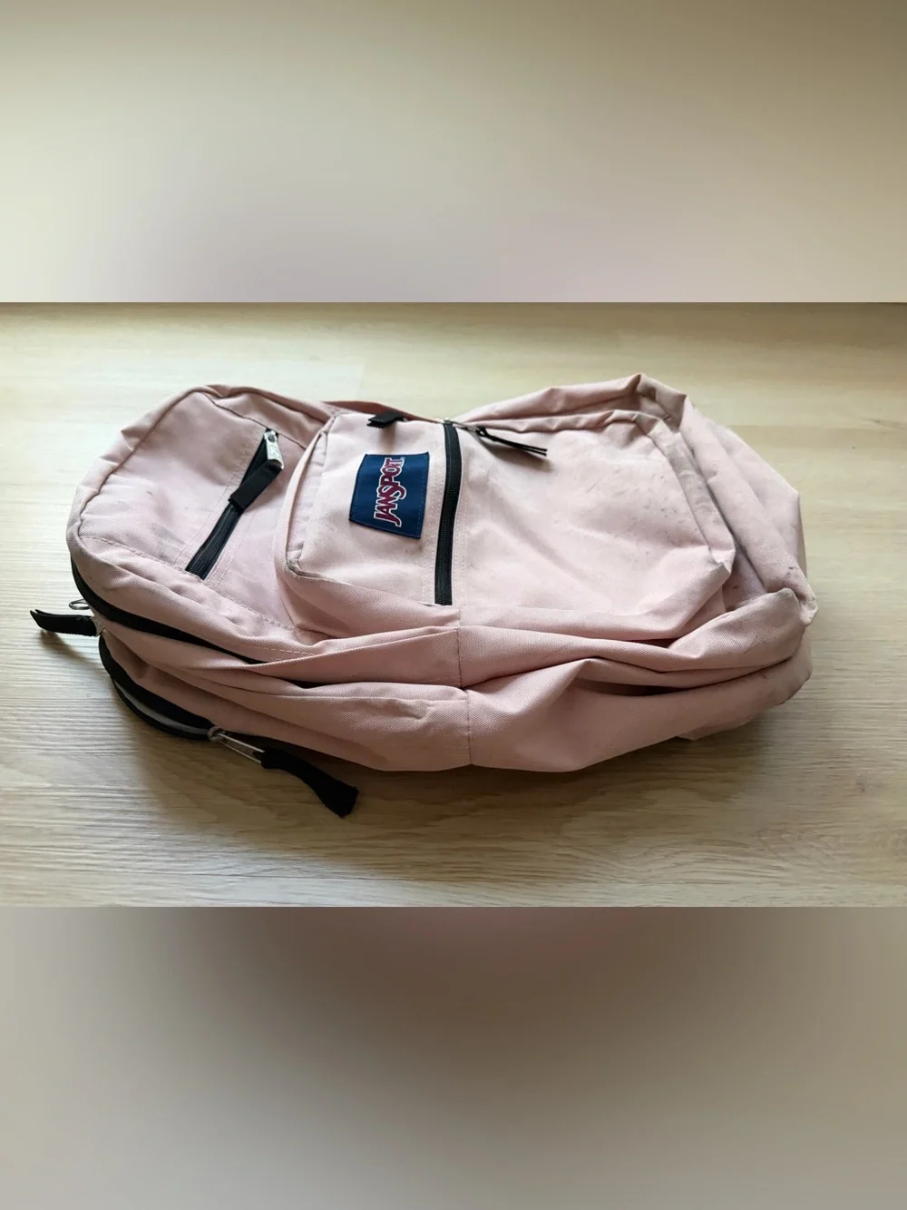 JanSport Big Student Backpack dusty pink Misty Rose